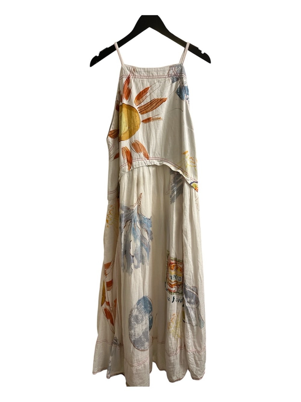 Anthropologie Pilcro Twofer Midi Dress Size L - Picture 4 of 8